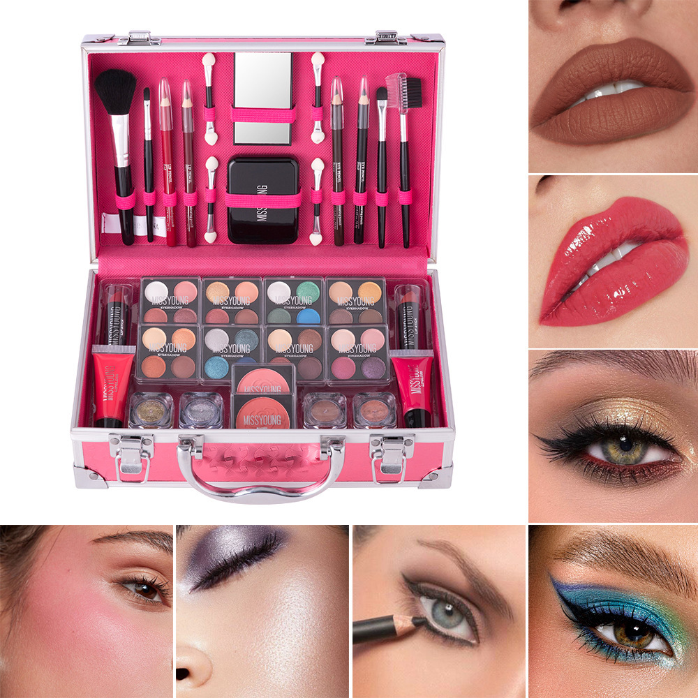 Natural Long Lasting Lipstick Eye Shadow Multifunctional Makeup Set Natural Long Lasting Lipstick Eye Shadow Multifunctional Makeup Set
