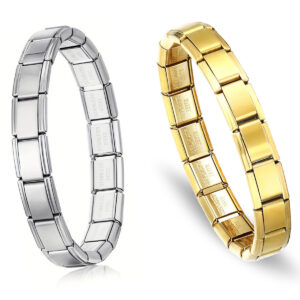 Stainless Steel Handmade Free-combination Blank Modular Bracelet