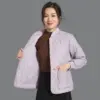 Warm Cotton-Filled Padded Jacket for Women, Pockets Warm Cotton-Filled Padded Jacket for Women, Pockets