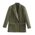 Womens Tailored Double Breasted Blazer