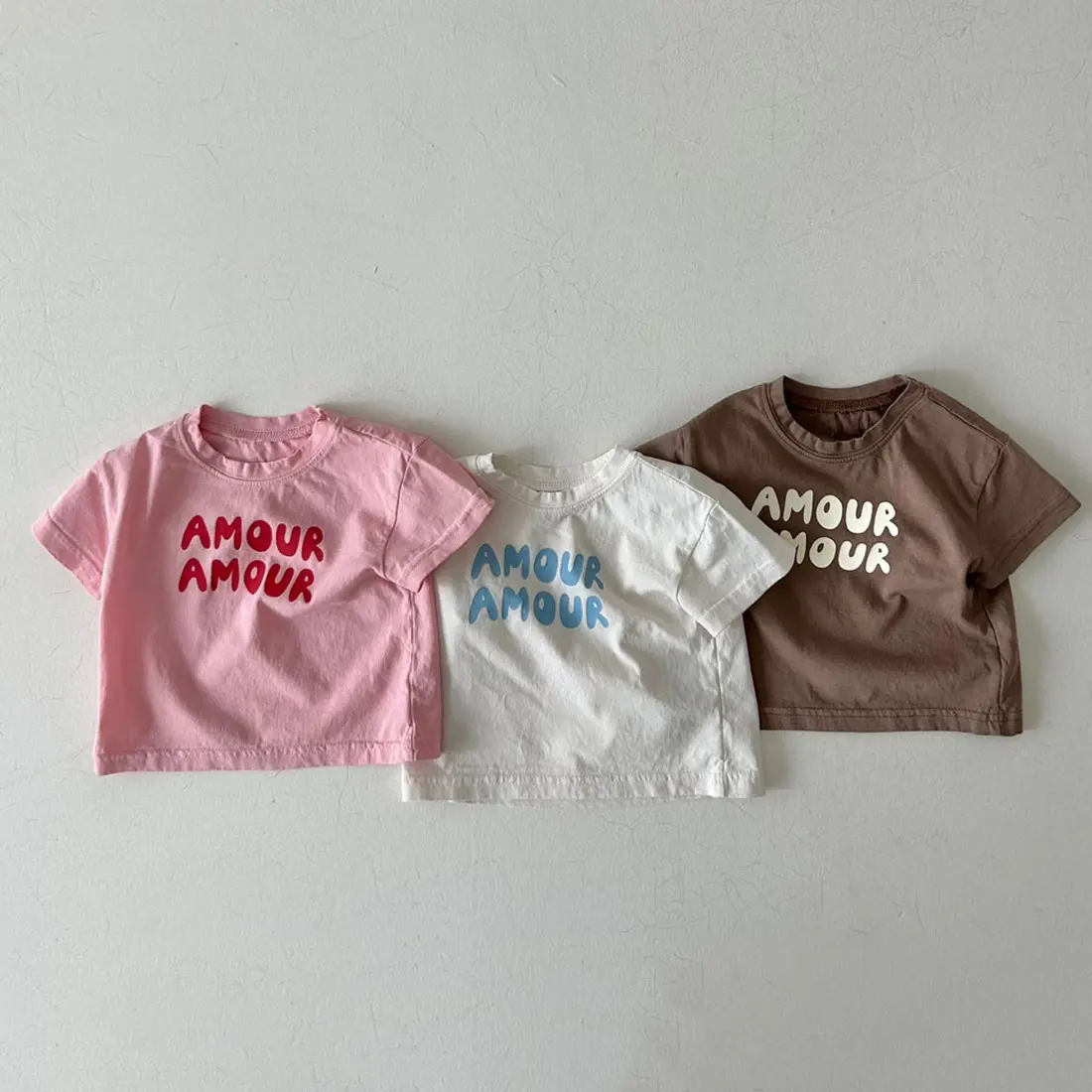 Breathable Cotton Kids T-Shirts for Summer, Moisture-Wicking