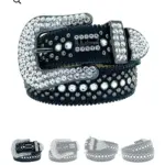 ec0702c9-67c9-4c5e-ba17-2e6d4b1d31af.webp New Rhinestone Belt With Top-grain Leather Unisex