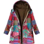 ec5e138f-d906-4e65-abd1-b5bb1eff1541.webp Retro Warm Printed Pocket Thick Zippered Hooded Coat