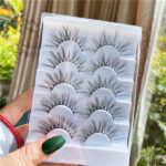 Natural Curled Sparse False Eyelashes 13 mm - 5 Pairs