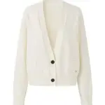 Warm Korean-Style V-Neck Two-Button Knit Cardigan