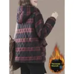 edd7935a-3f22-4c9e-9f00-35d9e35f84ad_trans.webp Short Cotton-padded Coat In Plaid For Fall And Winter