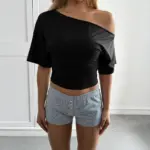 Casual Versatile Short Sleeve T Shirt For Women