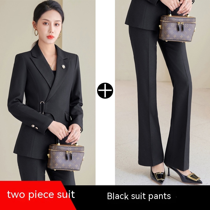 Black Outerwear Pants 8076