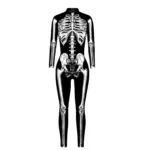 eebe4527-d211-4f5f-85c7-16b6f785c041.webp Skeleton Digital Women's Printed Wear Tight Long Sleeve Jumpsuit