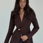 ef874e1f-183a-473f-8138-072d82bc9fb0.webp Womens V-Neck Slim-Fit Blazer for Elegant Workwear