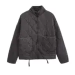 Warm Women’s Cotton Coat for Fall/Winter with Pockets