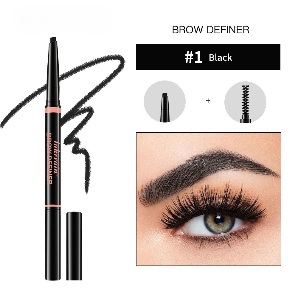 Waterproof Sweat-Proof Eyebrow Pencil with 3 D Carving Line Waterproof Sweat-Proof Eyebrow Pencil with 3 D Carving Line