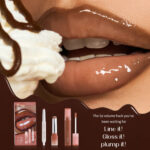 Waterproof Dewy Makeup Set Eyeliner & Lip Gloss Set