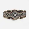 Silver Wavy Beads