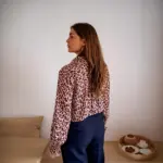 Long-sleeve Design-focused Loose-fit Casual Top