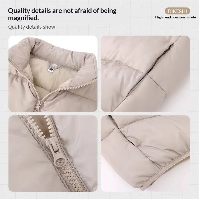 Warmth-Boosting Women’s Down-Filled Thickened Cotton Vest Warmth-Boosting Women’s Down-Filled Thickened Cotton Vest