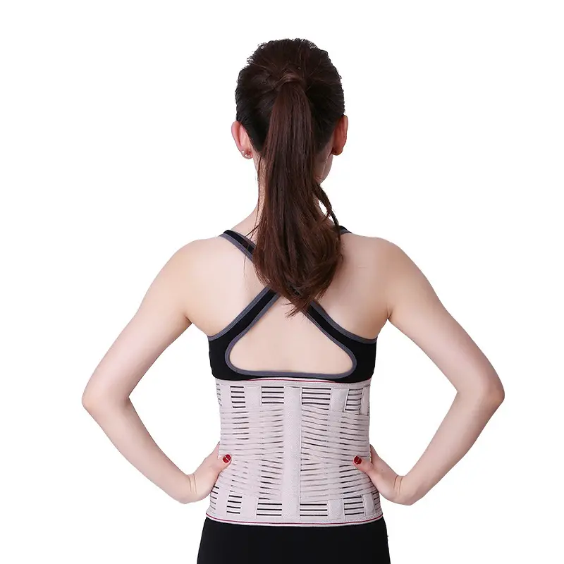 Breathable Women’s Waist Support Belt, Polyester Fitness Breathable Women’s Waist Support Belt, Polyester Fitness