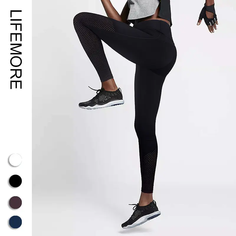 Seamless Tummy-Control Nude-Feel Running Yoga Fitness Pants