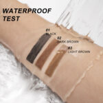 Waterproof Smear-Proof 3-in-1 Eyebrow Pencil for Defined Brows