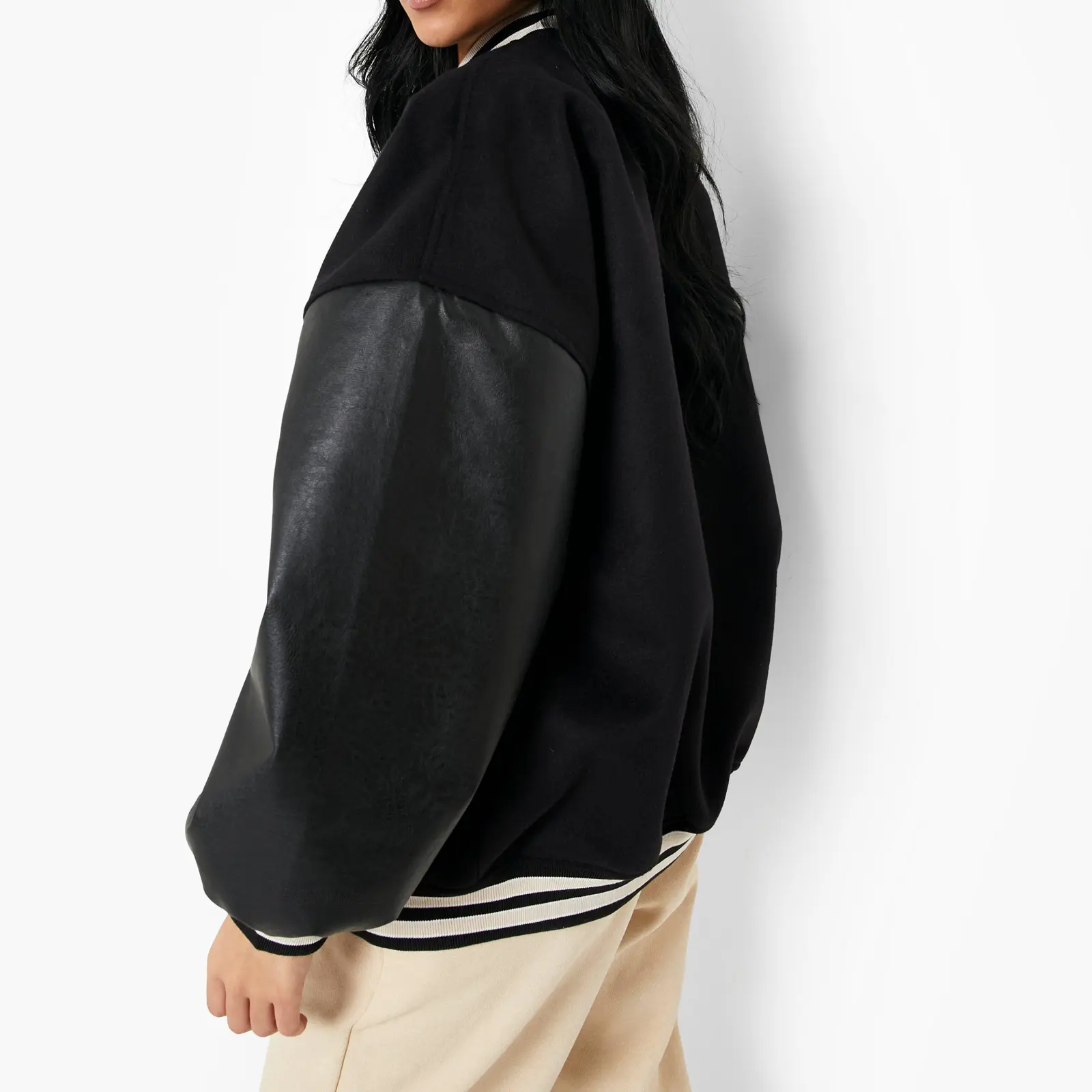 Brushed Thick Women’s Cotton Jacket for Cold Weather