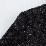Women's Beads Decoration Slim Fit Blazer