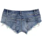 f7ed593a-b6d6-4488-ab4f-3293e7bdb9a6.webp Women's Low-Waist Ripped Denim Shorts