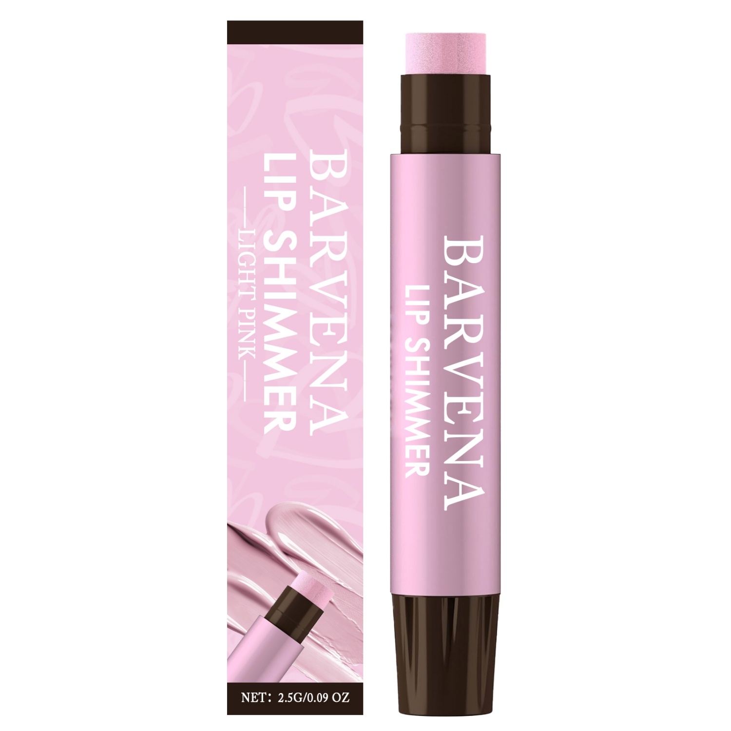 Hydrating Lip Shimmer Lipstick with Shea Butter & Mint Extract Hydrating Lip Shimmer Lipstick with Shea Butter & Mint Extract