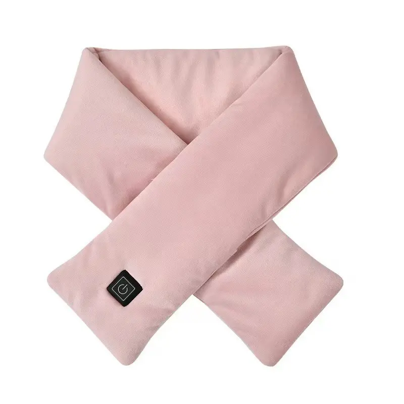 USB-Heated Smart Power Bank Scarf with 3 Heat Settings