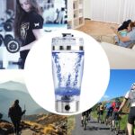 Rechargeable USB Electric Protein Shaker Bottle, 450/600 ml