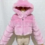 fa124941-97ed-45d7-b9d0-d60c522b5eb8.webp Short Hooded Faux Fur Long Sleeve Coat