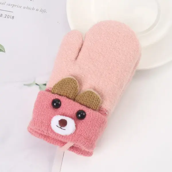 Simple Children's Cartoon Winter Warm Gloves Simple Children's Cartoon Winter Warm Gloves