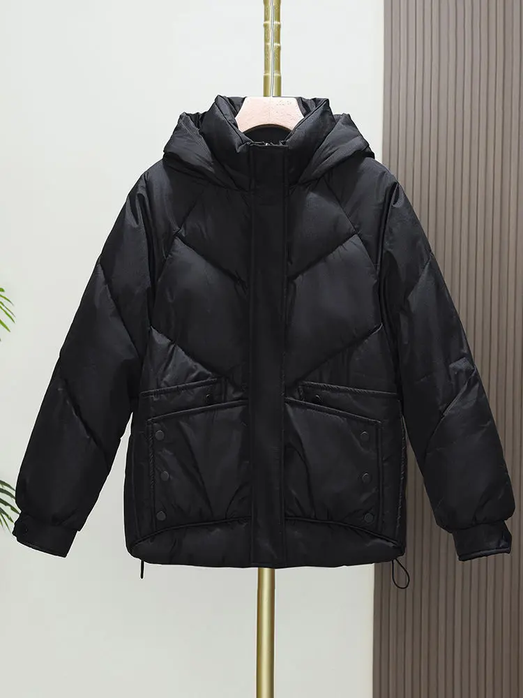 Women’s Hooded Padded Short Jacket, Chenille & Silk Cotton Women’s Hooded Padded Short Jacket, Chenille & Silk Cotton