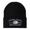 Marine Corps Pride Knitted Hat with Embroidered Eagle