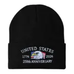 Marine Corps Pride Knitted Hat with Embroidered Eagle