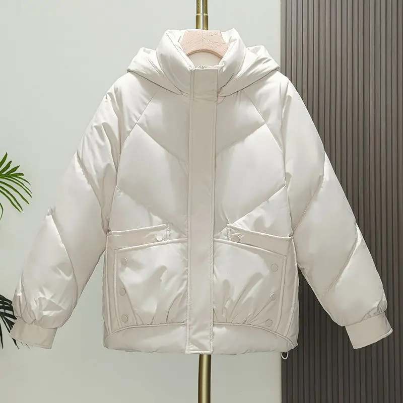Women’s Hooded Padded Short Jacket, Chenille & Silk Cotton Women’s Hooded Padded Short Jacket, Chenille & Silk Cotton
