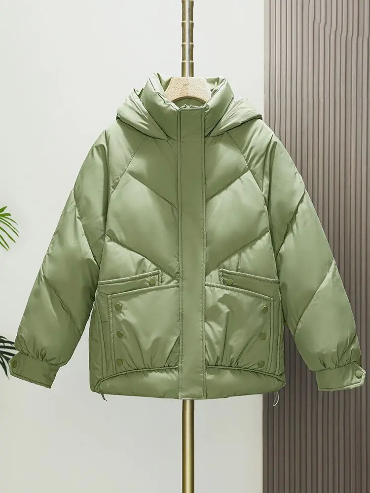 Women’s Hooded Padded Short Jacket, Chenille & Silk Cotton Women’s Hooded Padded Short Jacket, Chenille & Silk Cotton