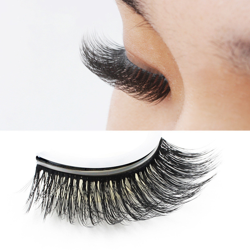 Natural Long-Section 3 D False Eyelashes, Reusable Self-Adhesive 150 in