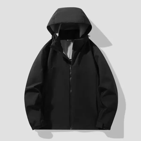 Outdoor Couple's Hardshell Jacket Single-Layer Hiking Coat Outdoor Couple's Hardshell Jacket Single-Layer Hiking Coat