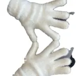 Warm Mink Hair Plush Cycling Gloves for Winter, Free Size