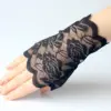 Sun-Proof Lace Half Finger Gloves for Women, Short Fit Sun-Proof Lace Half Finger Gloves for Women, Short Fit