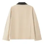 Women's Fashionable Casual Jacket With Lapel Collar