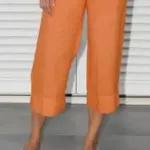 ff17647f-8c87-47a5-841a-afb1dce5633f.webp Solid Color Loose Casual Cropped Pants